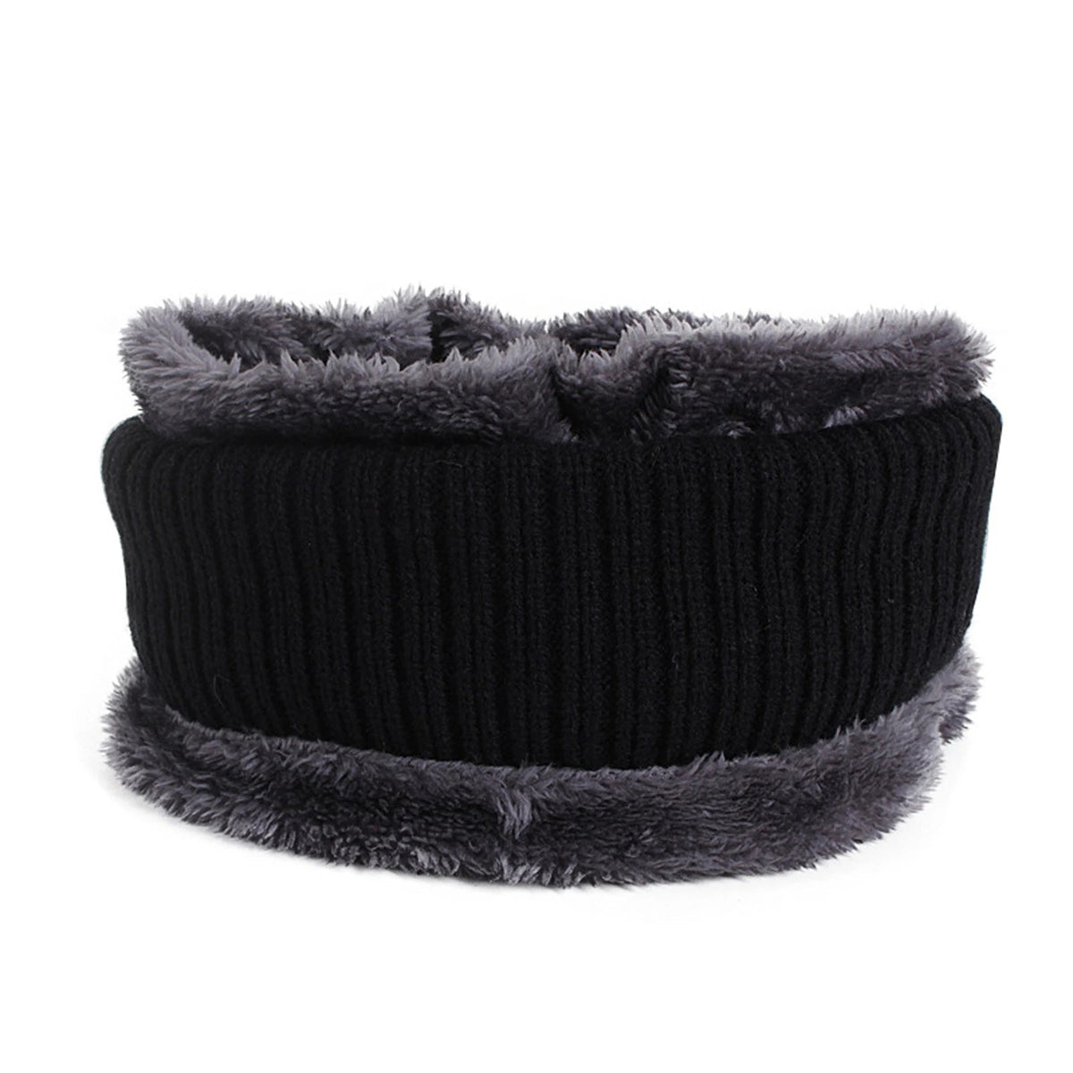 SaneShoppe - Winter Hats For Men Skullies Beanie Hat Winter Cap Men Women Wool Scarf Caps Set Balaclava Mask Gorras Bonnet Knitted Hat