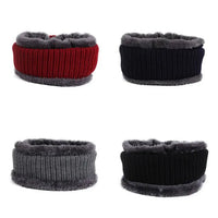 SaneShoppe - Winter Hats For Men Skullies Beanie Hat Winter Cap Men Women Wool Scarf Caps Set Balaclava Mask Gorras Bonnet Knitted Hat