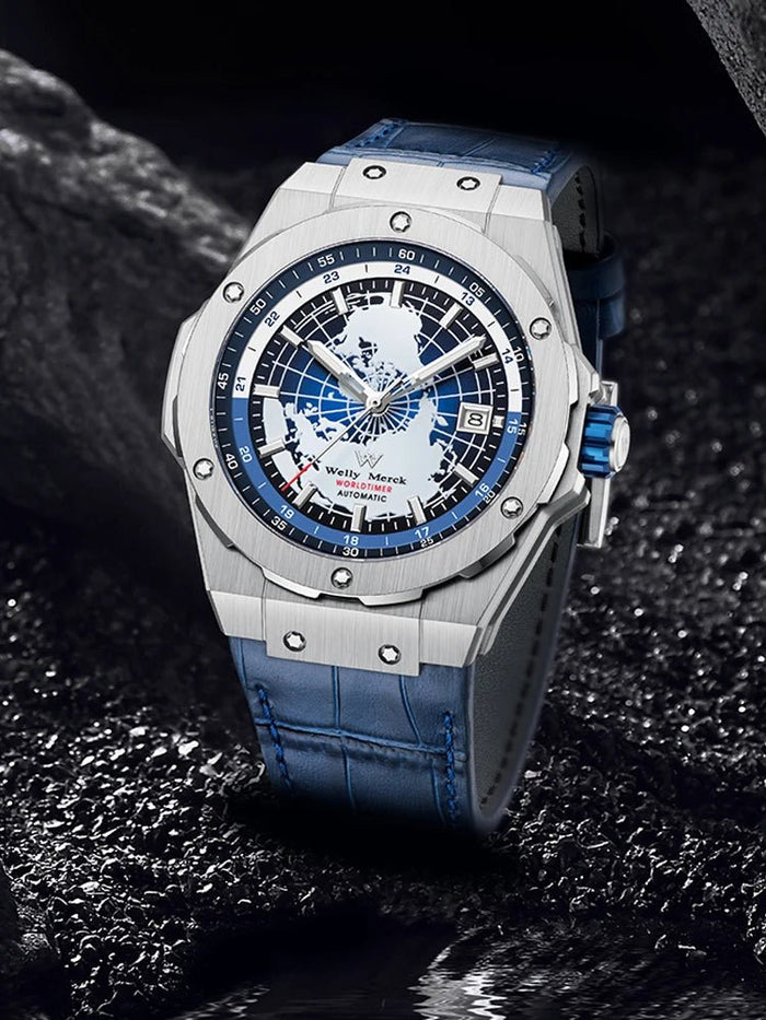 SaneShoppe-Welly Merck Men's Business Automatic Mechanical Watch - WM 124M-WM