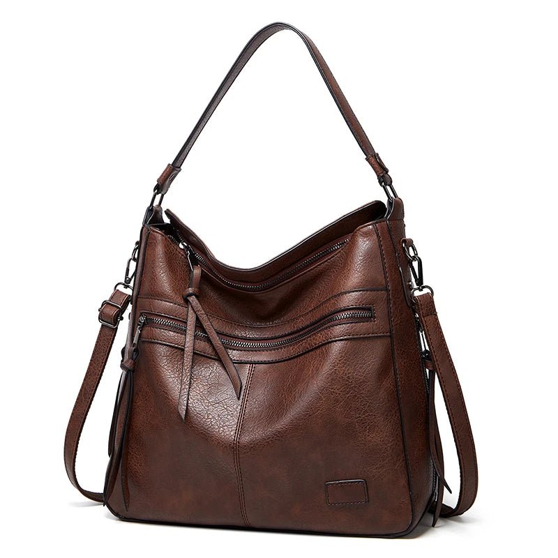 SaneShoppe - Women Handbags Female Designer Brand Shoulder Bags for Travel Weekend Outdoor Feminine Bolsas Leather Large Messenger bag Winter