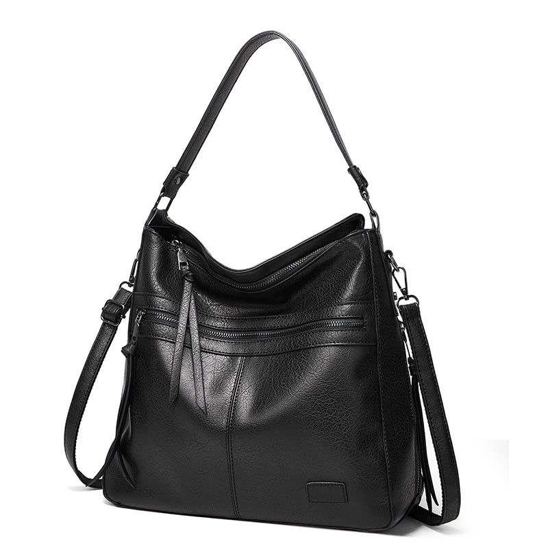 SaneShoppe - Women Handbags Female Designer Brand Shoulder Bags for Travel Weekend Outdoor Feminine Bolsas Leather Large Messenger bag Winter