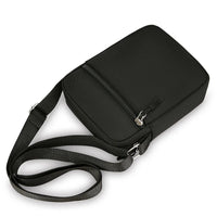 SaneShoppe-Black Mini Crossbody Bag for Women - Multifunctional Phone Purse with Zipper