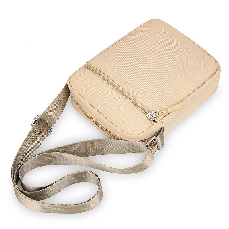SaneShoppe-Black Mini Crossbody Bag for Women - Multifunctional Phone Purse with Zipper