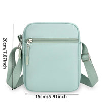 SaneShoppe-Black Mini Crossbody Bag for Women - Multifunctional Phone Purse with Zipper