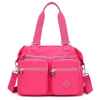 SaneShoppe-Waterproof Nylon Shoulder Bag for Women Big Handbag Crossbody Purses