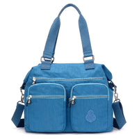 SaneShoppe-Waterproof Nylon Shoulder Bag for Women Big Handbag Crossbody Purses