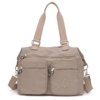 SaneShoppe-Waterproof Nylon Shoulder Bag for Women Big Handbag Crossbody Purses