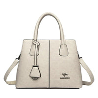 SaneShoppe - Women's PU Leather Handbags Ladies Large Tote Bag Female Square Shoulder Bags Bolsas Femininas Sac Fashion Crossbody Bags Purse