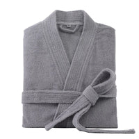 SaneShoppe - Men Long Terry Bath Robe Kimono Towel Bathrobe Women Dressing Gown