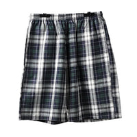 SaneShoppe - 100% Cotton Men's Plaid Boxer Shorts - Comfortable, Loose Fit Sleepwear.