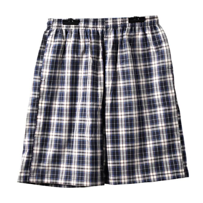 SaneShoppe - 100% Cotton Men's Plaid Boxer Shorts - Comfortable, Loose Fit Sleepwear.