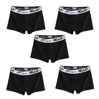 SaneShoppe - 1/5pcs Men's Underwear, Breathable Comfy Quick Drying Stretchy Boxer Trunks