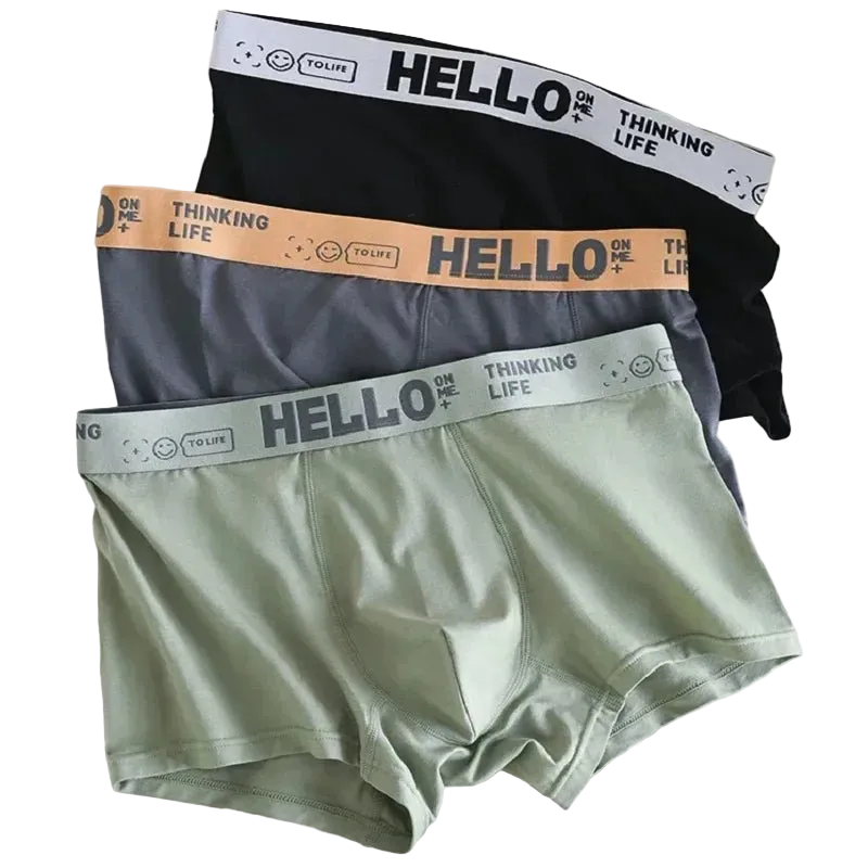 SaneShoppe - 1/5pcs Men's Underwear, Breathable Comfy Quick Drying Stretchy Boxer Trunks