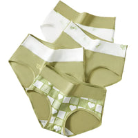 SaneShoppe - 4 - Pack Women's Cotton High Waist Underwear, Sizes M - 5XL. Breathable Briefs.