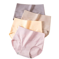 SaneShoppe 4 - Pack Women's Cotton High Waist Underwear, Sizes M - 5XL. Breathable Briefs.