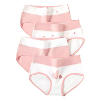 SaneShoppe 4 - Pack Women's Cotton High Waist Underwear, Sizes M - 5XL. Breathable Briefs.