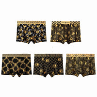 SaneShoppe - 8Pcs/Men's Boxer Antibacterial Underwear Boxers Panties Cotton Breathable Shorts Underpants