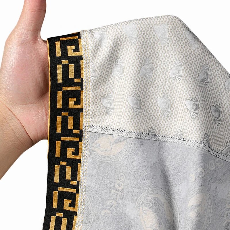 SaneShoppe - 8Pcs/Men's Boxer Antibacterial Underwear Boxers Panties Cotton Breathable Shorts Underpants