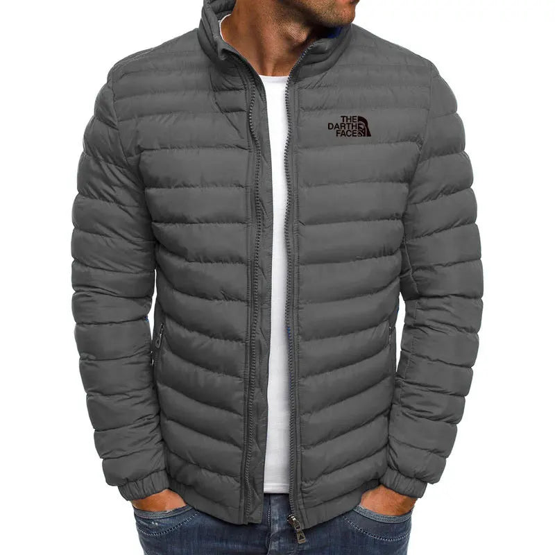 SaneShoppe Fashion Men's Warm Zipper Street Style Coat Plus Size Jacket