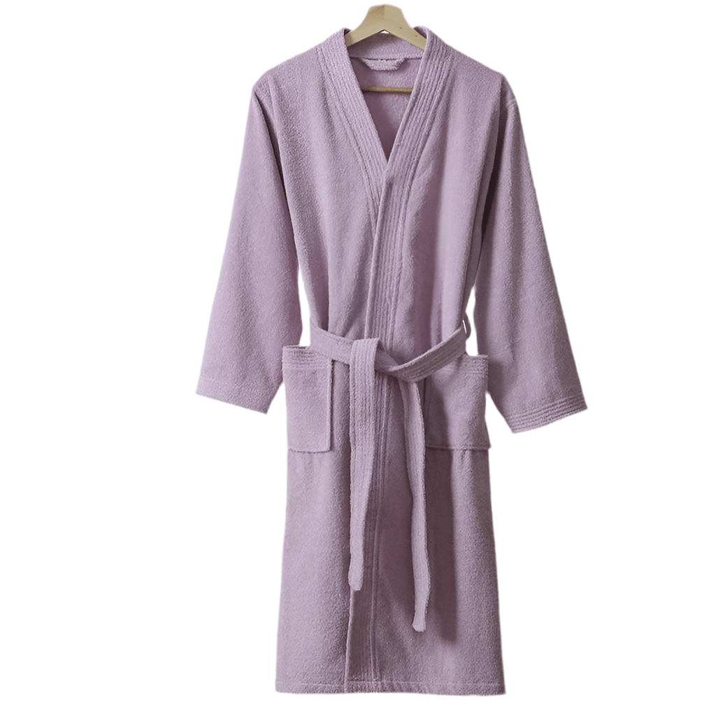 SaneShoppe - Men Long Terry Bath Robe Kimono Towel Bathrobe Women Dressing Gown