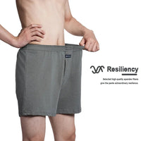 SaneShoppe - Men's High Waist Cotton Boxer Shorts, Casual Plaid Pajama Bottoms, Plus Size M - 3XL.
