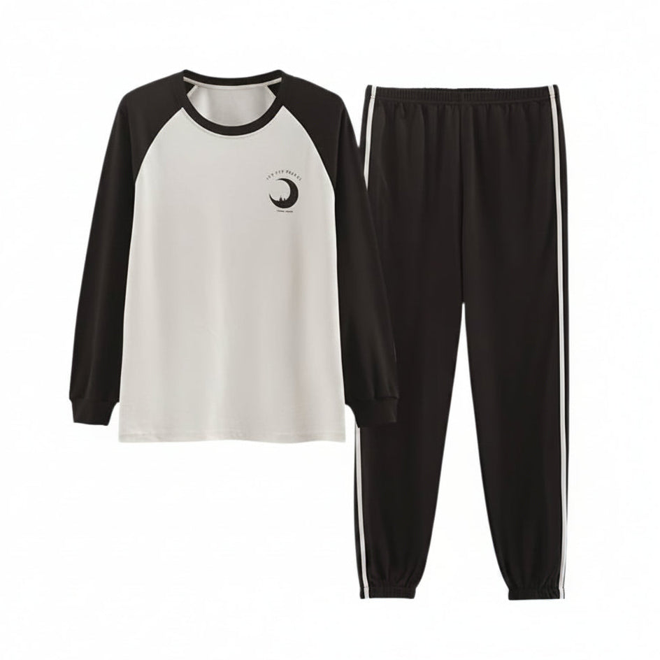 SaneShoppe - Men's Plus Size Cotton Pajama Set for Ultimate Comfort