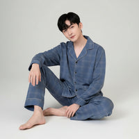 SaneShoppe - Men's Soft Poly Cotton Pyjamas in Big Sizes L - 4XL