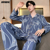 SaneShoppe - Men's Soft Poly Cotton Pyjamas in Big Sizes L - 4XL