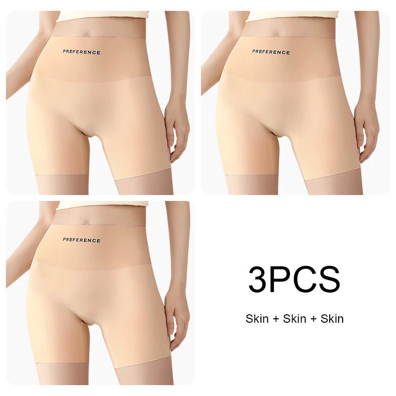 SaneShoppe Safety Shorts Plus Size Seamless Underwear for Women, 3PCS