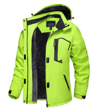SaneShoppe - TACVASEN Winter Waterproof Ski Snowboard Jacket Womens Thermal Heavy Fleece Jackets Casual Work Rain Coat Windbreaker Parka