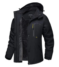 SaneShoppe TACVASEN Winter Waterproof Ski Snowboard Jacket Womens Thermal Heavy Fleece Jackets Casual Work Rain Coat Windbreaker Parka