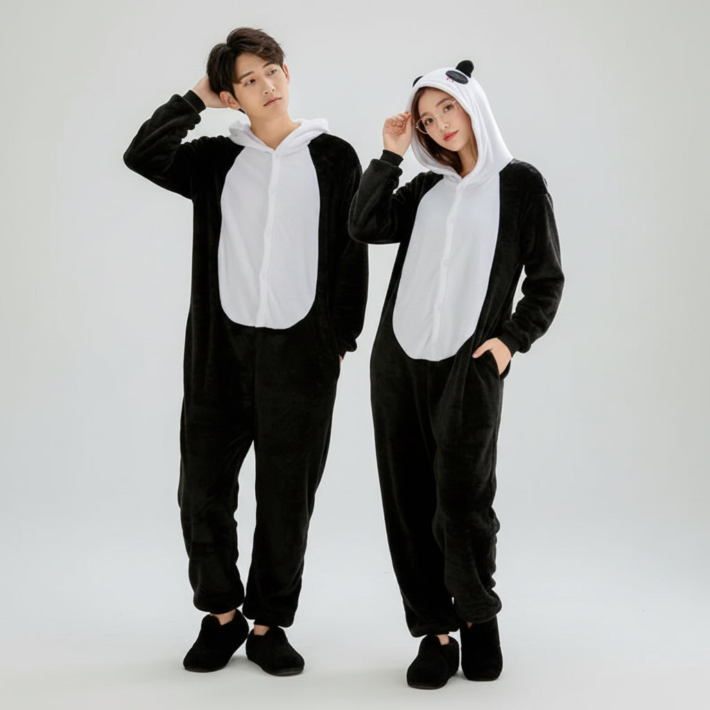 YSOYOK Unisex Winter Animal Onesies - Fluffy and Fun Sleepwear for Kids and Adults