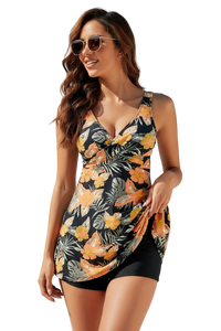 SaneShoppe - Vintage Print Tankini Swimsuits for Flattering Fit