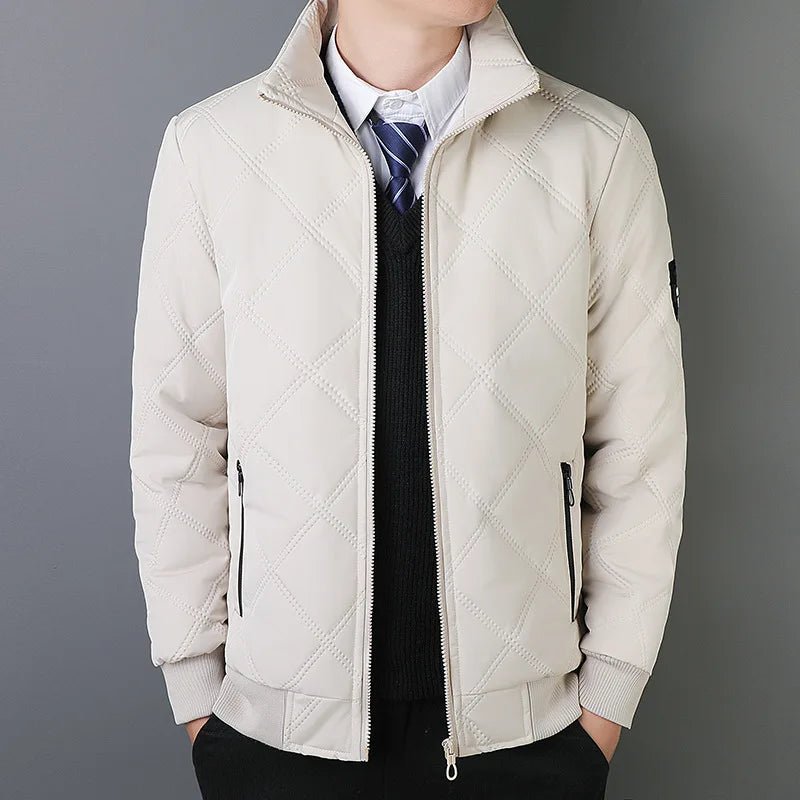 SaneShoppe - Men's Casual Hooded Cotton Jacket - Winter Warmth, Windproof and Stylish