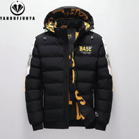 SaneShoppe - Winter Men Outdoor Windbreak Brand Removable Hooded Jacket Men Windbreak Thick Warm Casual Fashion Parka Jacket Coat Male Hots