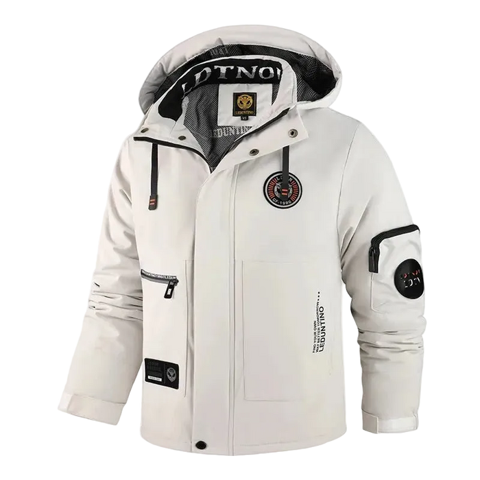 SaneShoppe - Winter Men Outdoor Windbreak Warm Travel Jacket Men Hooded Casual Fashion Sport Waterproof Climbing Trekking Jacket Male Coat