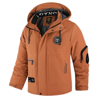 SaneShoppe - Winter Men Outdoor Windbreak Warm Travel Jacket Men Hooded Casual Fashion Sport Waterproof Climbing Trekking Jacket Male Coat