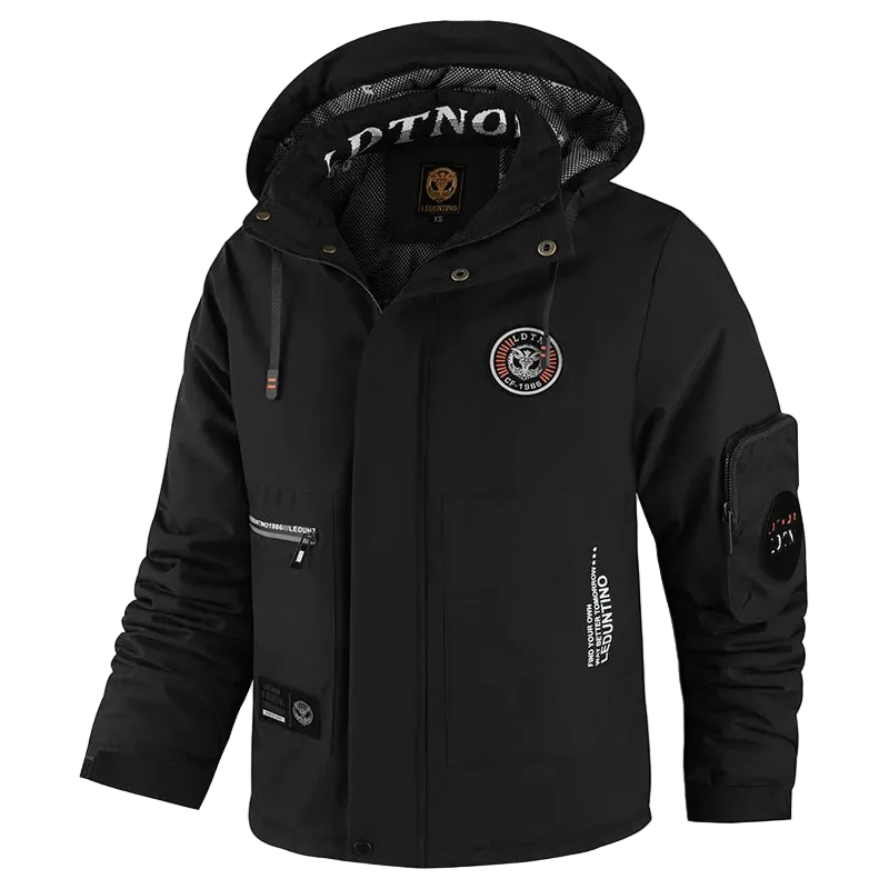 SaneShoppe - Winter Men Outdoor Windbreak Warm Travel Jacket Men Hooded Casual Fashion Sport Waterproof Climbing Trekking Jacket Male Coat