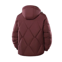 SaneShoppe - Winter Men Windproof Casual Fashion Jacket Mens Puffer Hooded Outdoor Jackets Male Detachable Hat Thick Jacket Windbreaker Parka