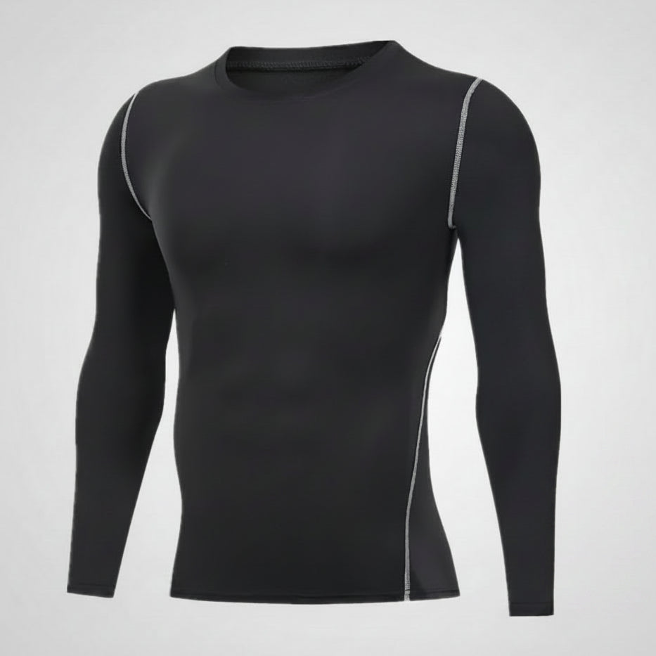 SaneShoppe - Winter Thermal Underwear Men Compression Fitness Fleece Man Sport First Layer Underwear Set Second Thermal Men's Skin Long Johns