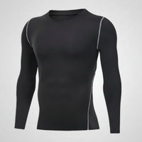 SaneShoppe - Winter Thermal Underwear Men Compression Fitness Fleece Man Sport First Layer Underwear Set Second Thermal Men's Skin Long Johns