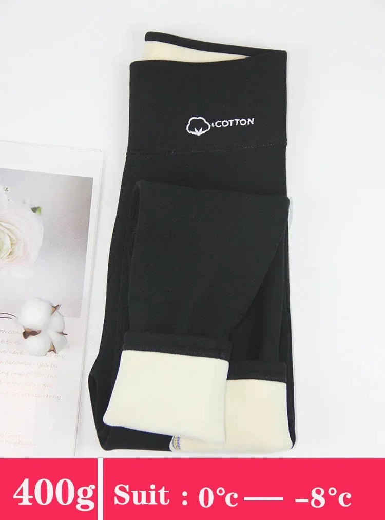 SaneShoppe Winter Fleece Lined Women's Leggings: Stretchy, Thick, and Warm